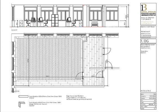 Office Bodenbelagsplanung